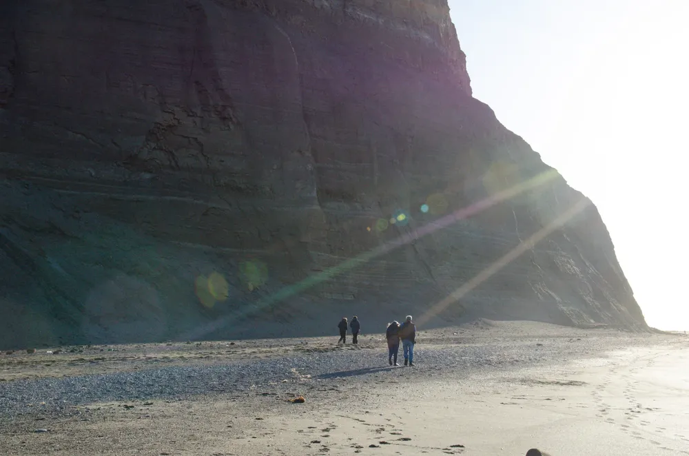 1. Cabo Domingo, costa Atlántica de Tierra del Fuego